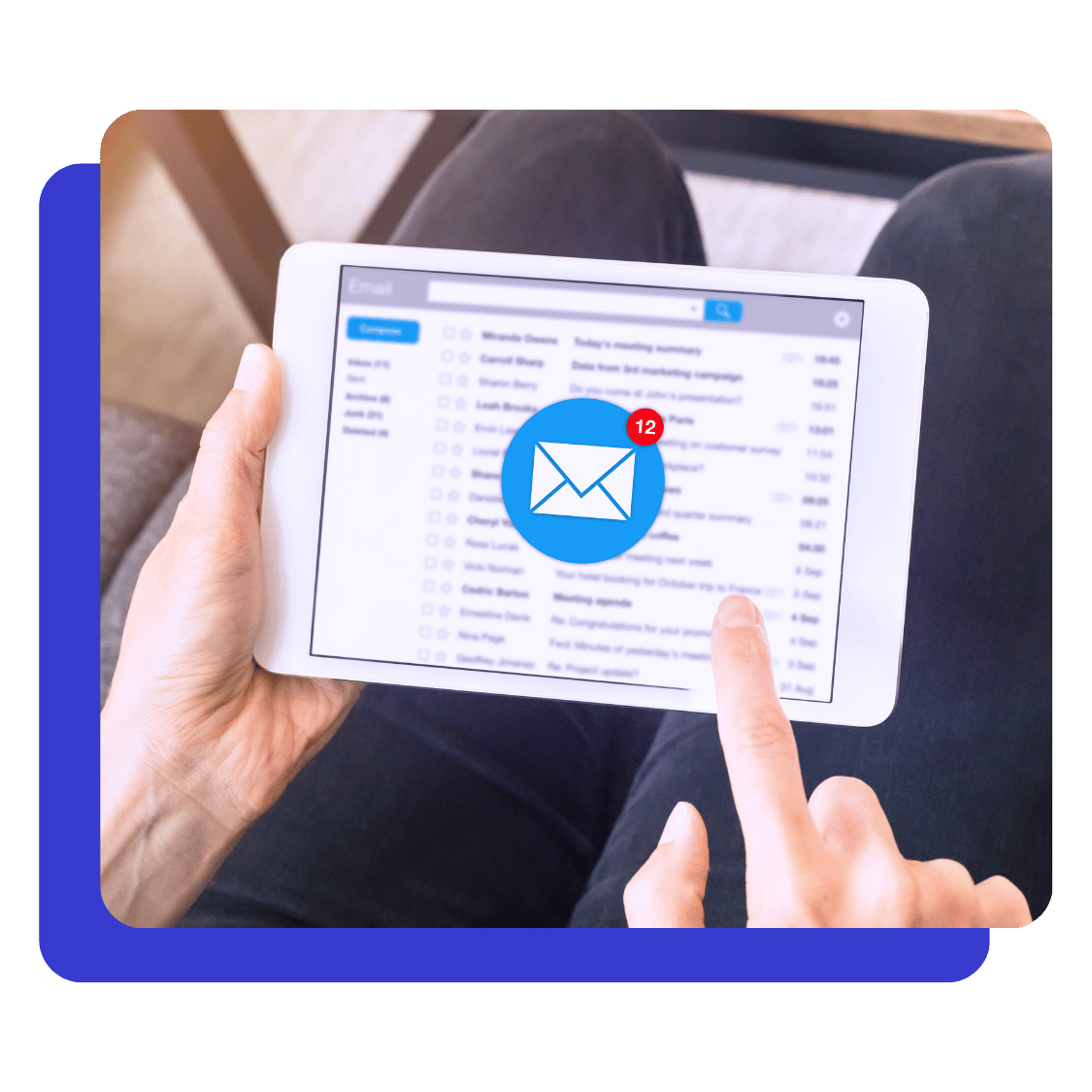 Blast emails that are personalised and seem like they've done hours of research of your prospects!